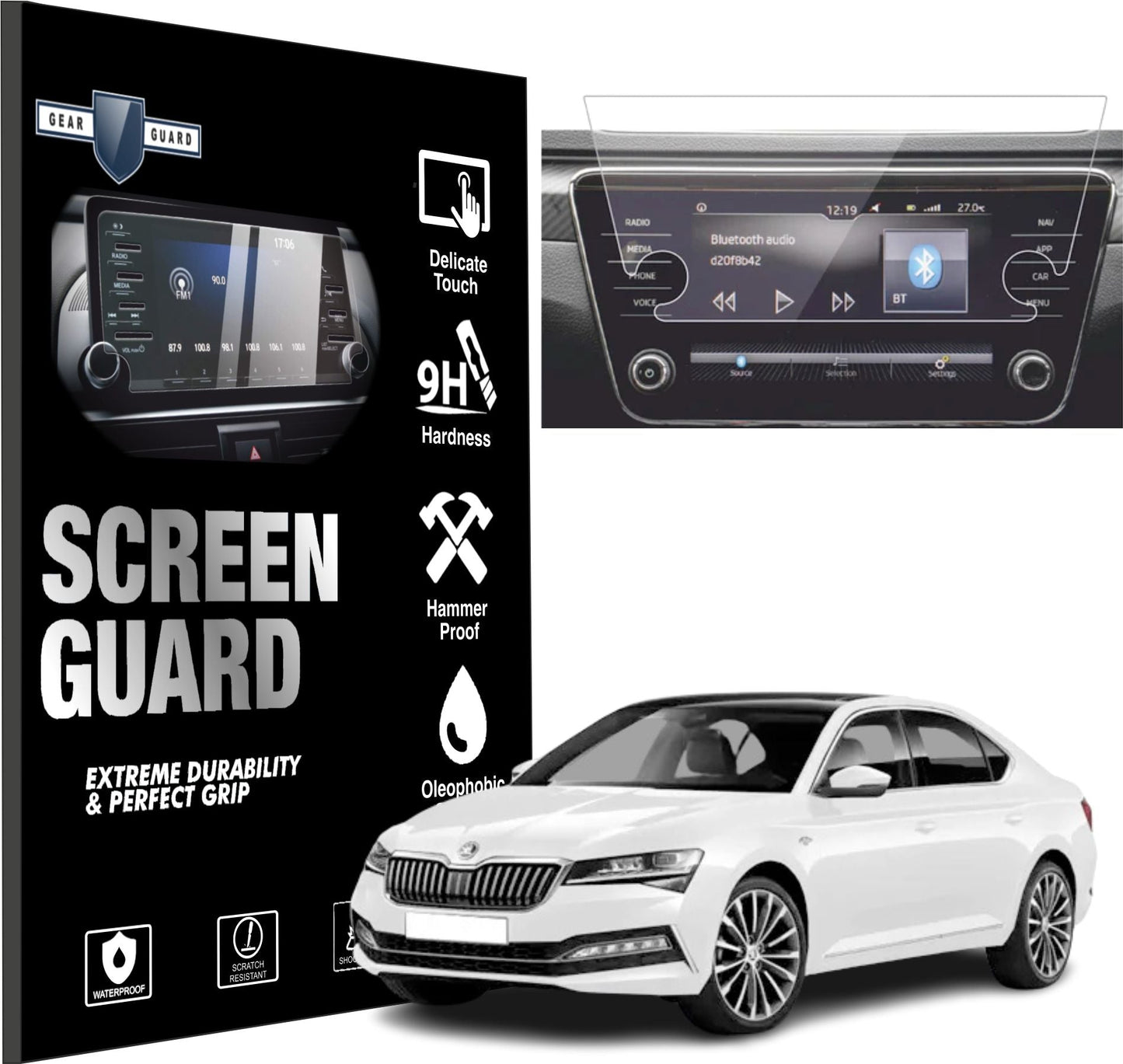 Skoda Superb Accessories Touch Screen Guard -SUPERB