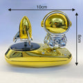 Solar Car Fragrance Astronaut & Planet Car Dashboard Decorative Accessories - SPACE_ANGEL_SEA