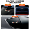 Solar Devil Eyes LED Car Window Light with Motion Sensor - 13.5x4cm -SP_Solar_Devil_Eyes