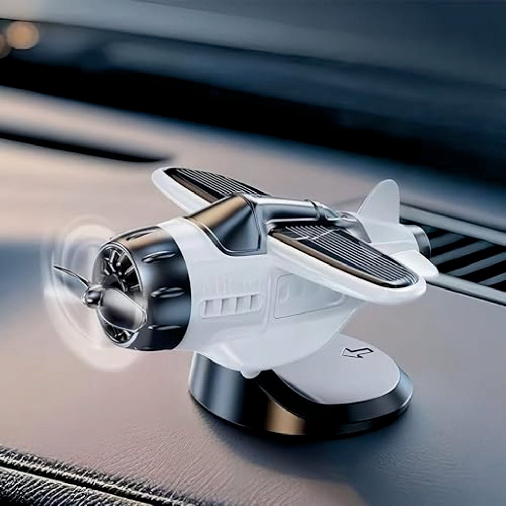 Solar - powered Glider, 360 - degree Rotation, Car Dashboard Decoration Airplane - SOLAR_GLIDER-3