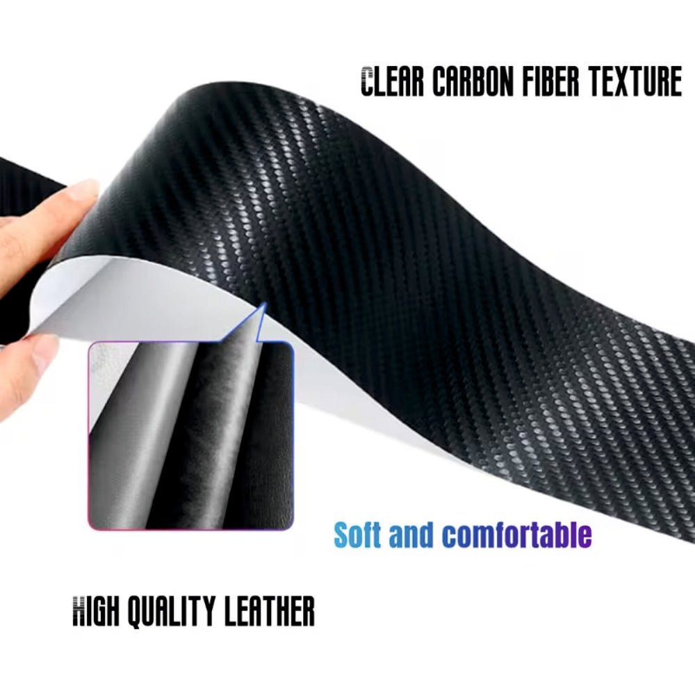 Sports Carbon Fiber Car Door Sill Guard - Set 4 -SPORTS_CF_SILL