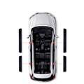 Sports Carbon Fiber Car Door Sill Guard - Set 4 -SPORTS_CF_SILL
