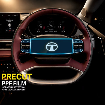 Tata Punch EV Steering Wheel Interior Precut PPF FILM