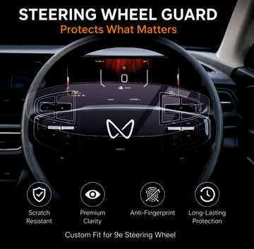 Mahindra XEV 9S Steering Precut PPF Guard