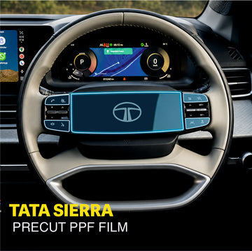 TATA Sierra Steering Interior Precut PPF Guard