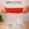 Super Absorbent Microfiber Cleaning Cloths 33x33cm (5 Pack) -MICROFIBER_5PACK_33X33
