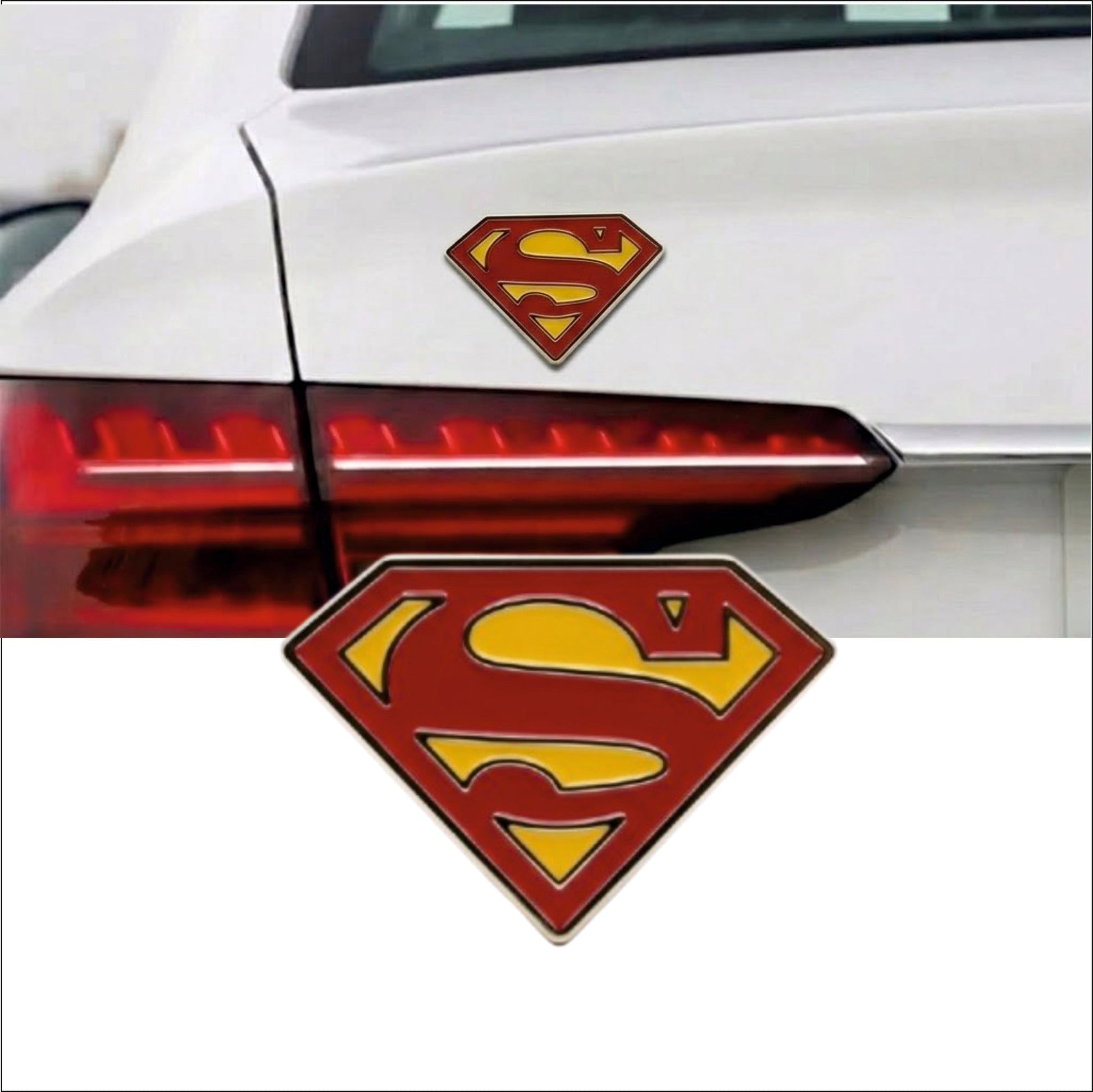 Superman 3D Metal Sticker - STICKER_SUPERMAN