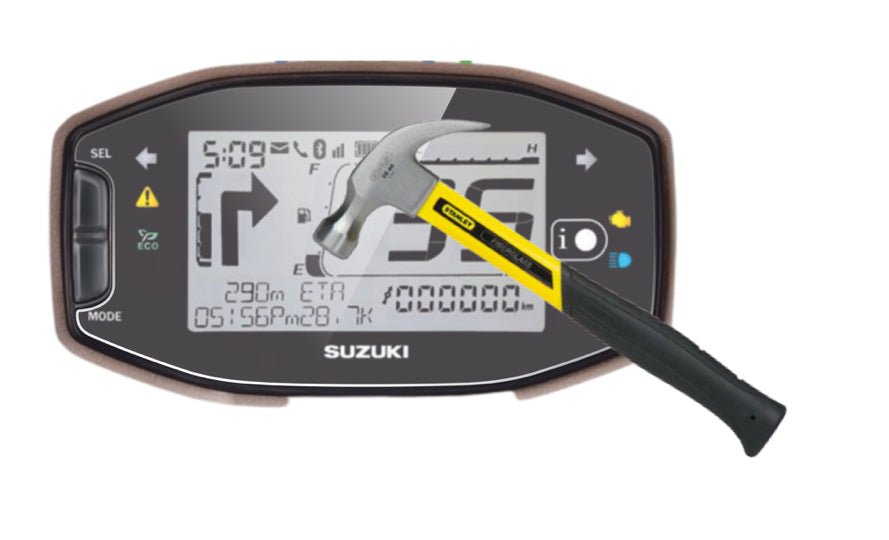 Suzuki Burgman 125 Accessories Digital Console Screen Protector -BURGMAN