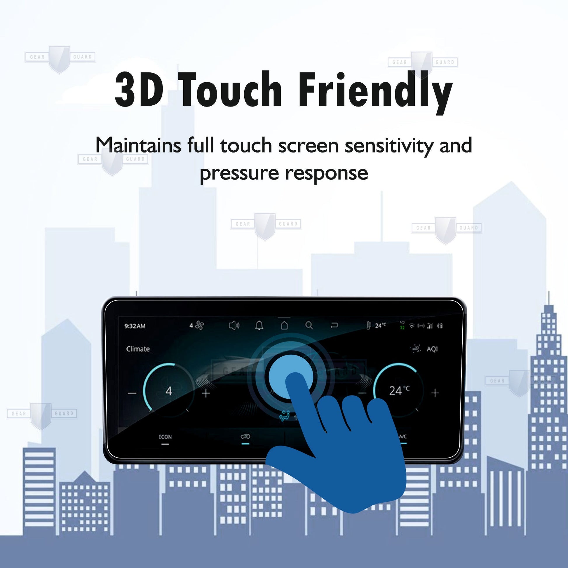 Tata Curvv EV Screen Guard Bundle [2024 - 2025] - M25C_CURVV_EV_EMP