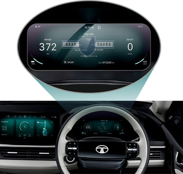 Tata Facelift (2023 - 2024) Accessories Instrument Cluster Screen Guard - TATA-FACE-SPMEETER-1
