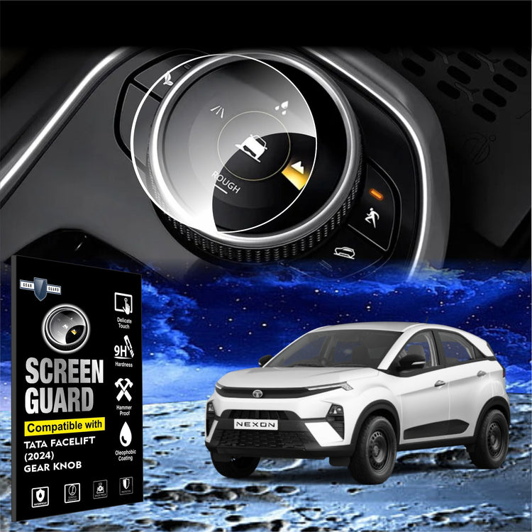Tata Facelift AMT Cars Accessories Gear Knob Screen Protector - TATA-GEARKNOB-1