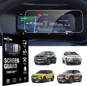 Tata Facelift Car Accessories 7"inch Speedometer | Instrument Cluster Screen Guard - VS_TATA_SPEEDOMETER-1