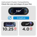 Tata Facelift Digital Speedometer MID Accessories Screen guard [2024 - 2025] - TATA_4-7MID_C