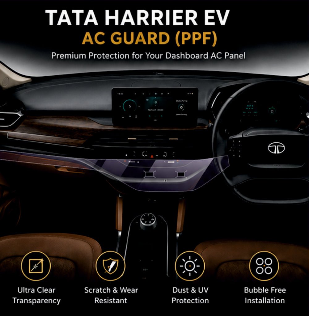 Tata Harrier EV AC Vents Precut PPF Guard -SP_HARRIER_EV_AC_PPF
