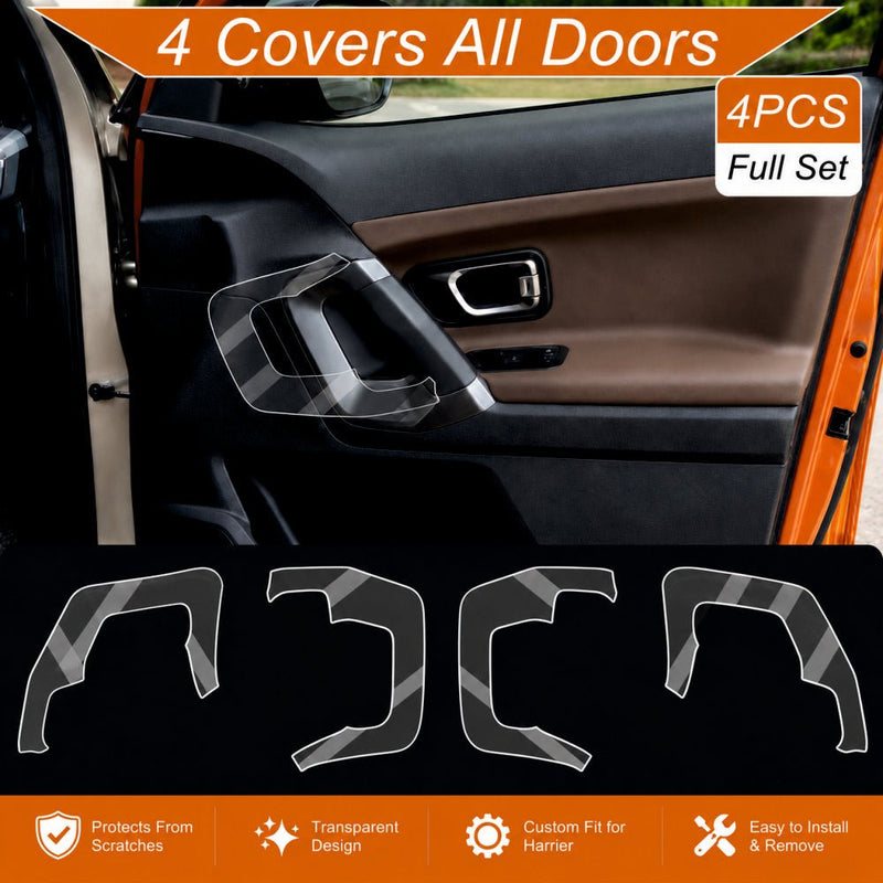 TATA Harrier Interior Door Precut PPF Guard -SP_HARRIER_DOOR_PPF