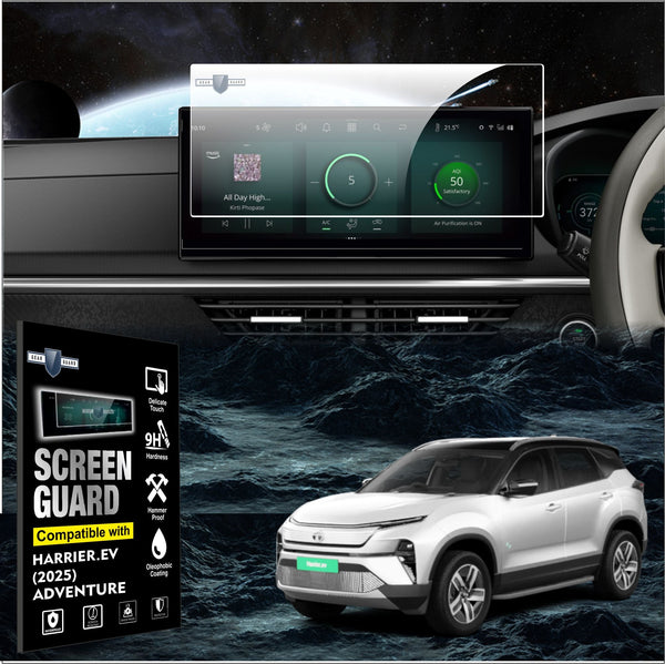 Tata Harrier.ev 2025 Infotainment System Touch Screen Guard - HARRIER-EV-10-25