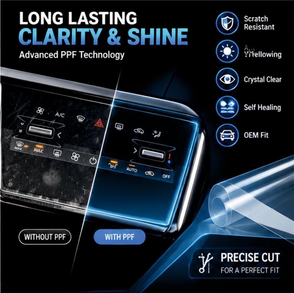 Tata Nexon AC Vents Precut PPF Film -SP_NEXON_AC_PPF