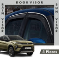 Tata Nexon Door Visor | Rain Visor | Sun Visor [2023 - 2025] - DV_NEXON_23-25_CHL