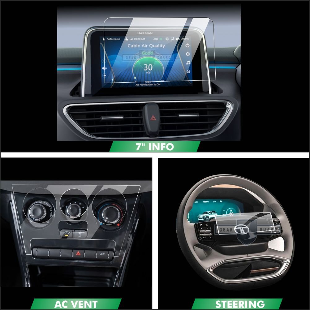 Tata Nexon Touch Screen Guard Bundle [2026] -M7C_NEXON_BUNDLE2_2026