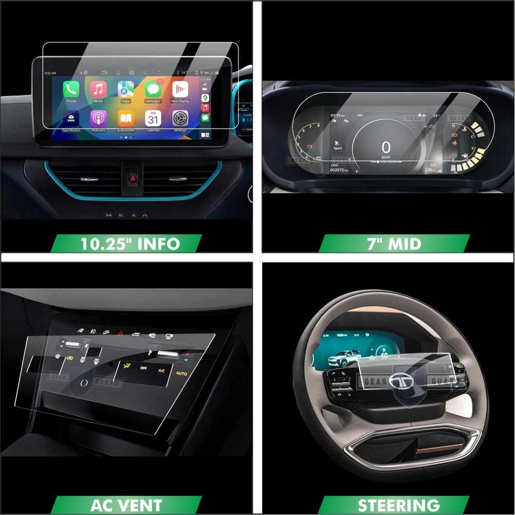 Tata Nexon Touch Screen Guard Bundle [2026] -M25C_NEXON_BUNDLE4_2026
