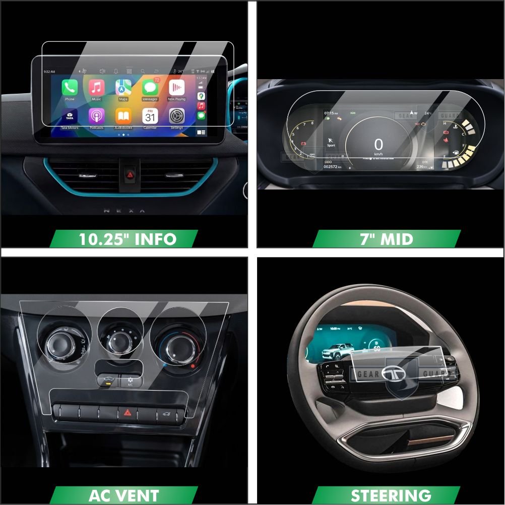 Tata Nexon Touch Screen Guard Bundle [2026] -M25C_NEXON_BUNDLE3_2026