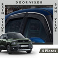 Tata Punch Door Visor | Rain Visor | Sun Visor [2024 - 2025] - DV_PUNCH_24-25_CHL