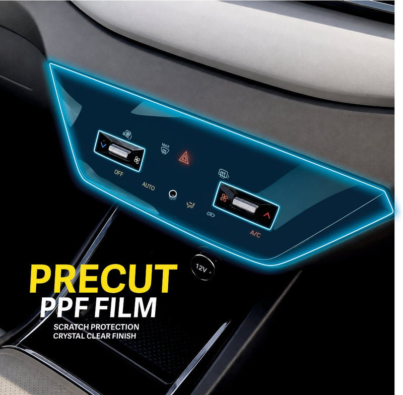 Tata Punch EV AC Panel Interior Precut PPF FILM -SP_PUNCH_EV_AC_PPF