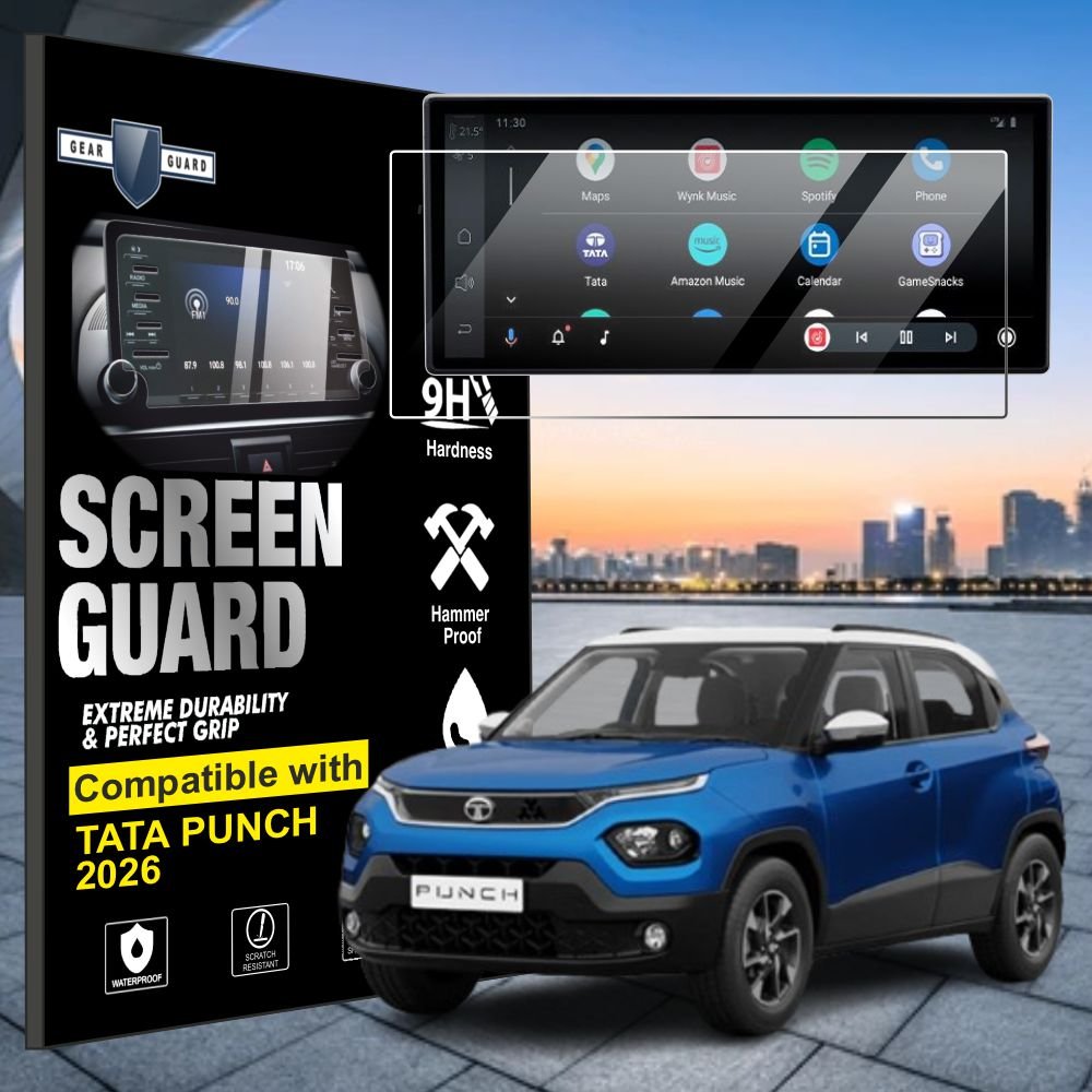 Tata Punch Facelift 2026 Touch Screen Guard - S104C_PUNCH_2026
