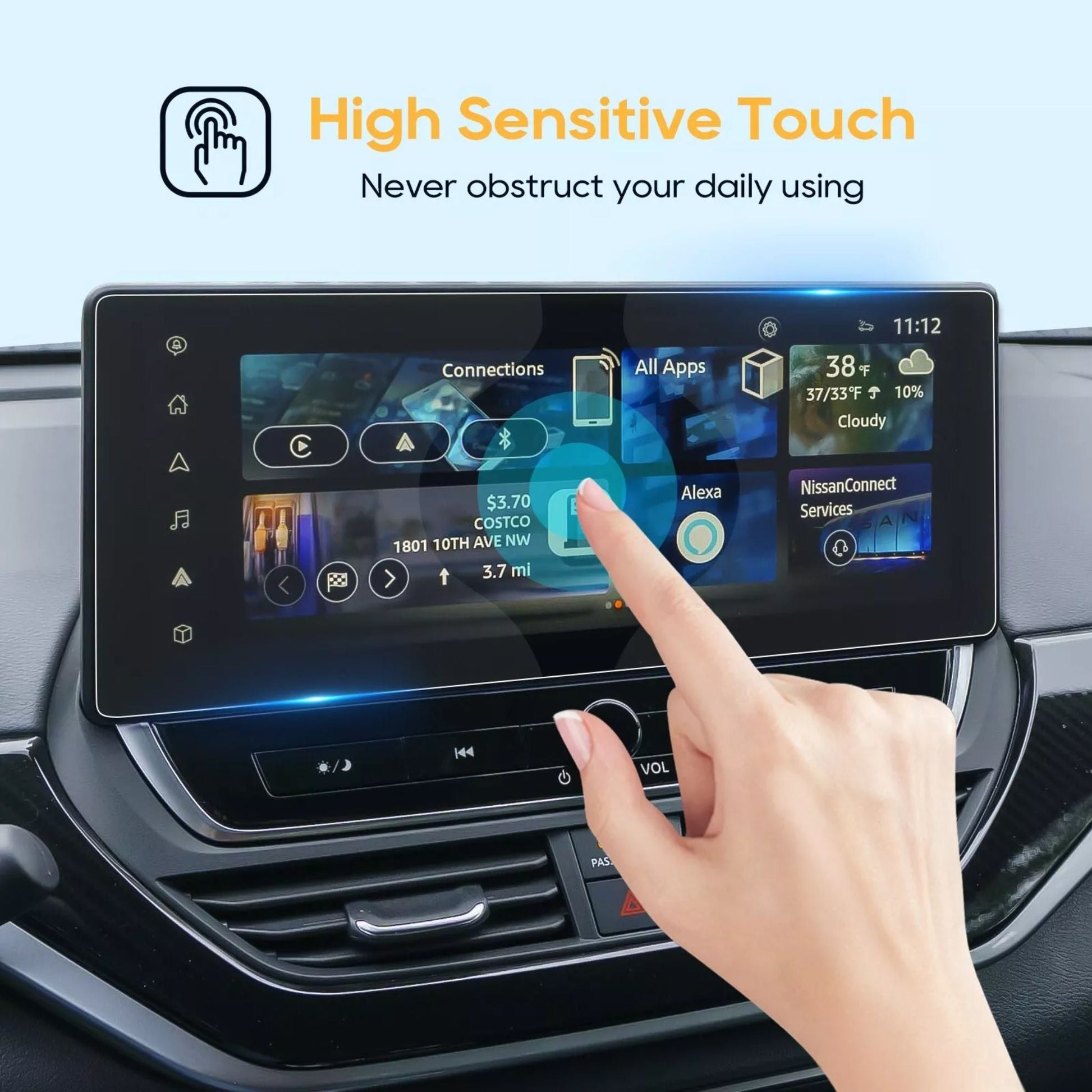 Tata Punch Screen Guard Bundle [2024 - 2025] - M24C_PUNCH_ACC_P