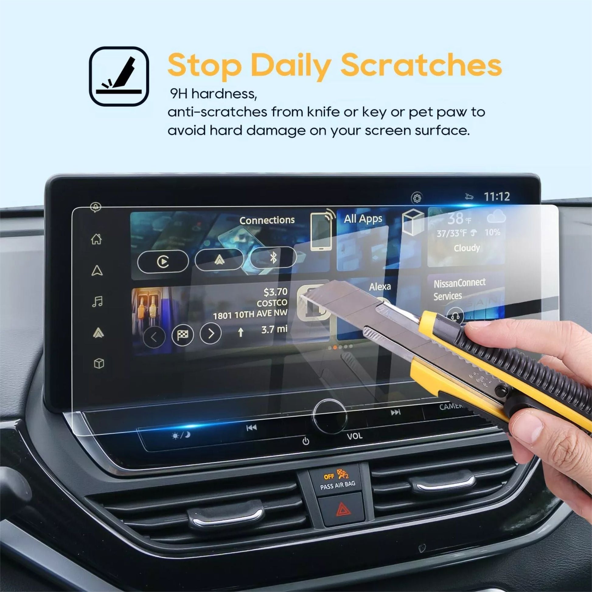 Tata Punch Screen Guard Bundle [2024 - 2025] - M24C_PUNCH_ACC_P