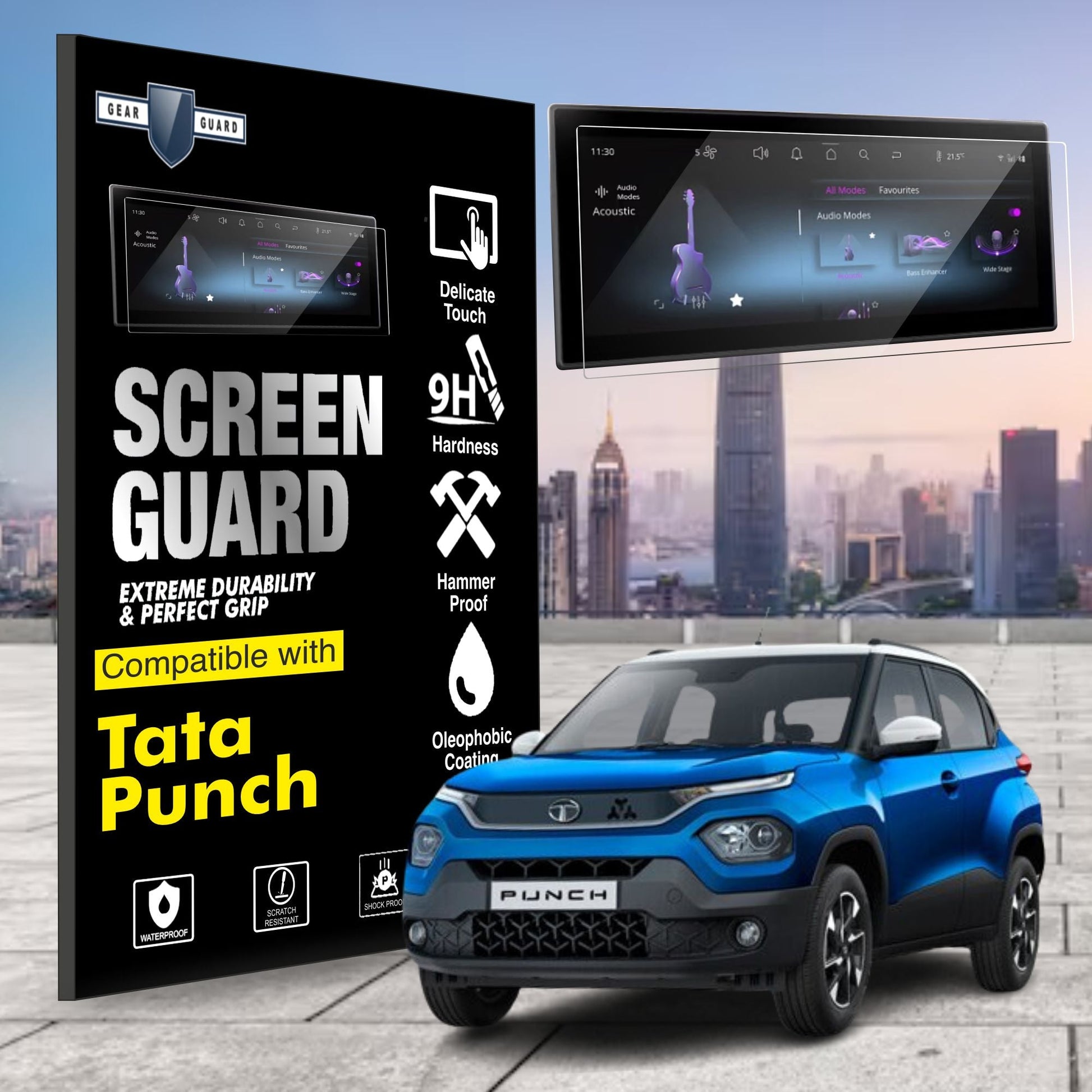 Tata Punch Touch Screen Protector [2024 - 2025] - S10-4M_PUNCH_2024