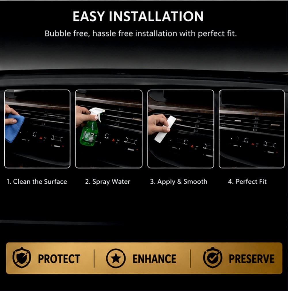 Tata Safari AC Panel Precut PPF Guard -SP_SAFARI_AC_PPF