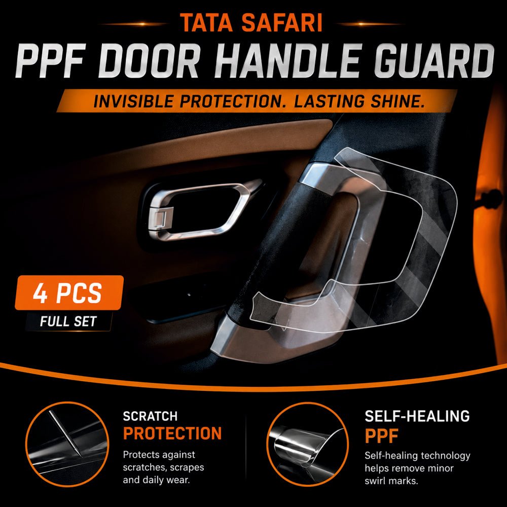 Tata Safari Door Panel Precut PPF Guard -SP_SAFARI_DOOR_PPF