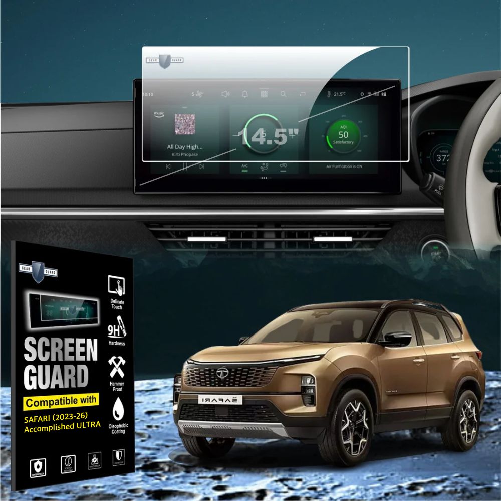 Tata Safari Facelift Touch Screen Protector [2023-2026] -M14C_SAFAR_14INCH