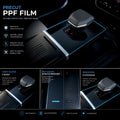 TATA Sierra Automatic Gear Panel Interior Precut PPF Guard -SP_SIERRA_GEAR_PPF