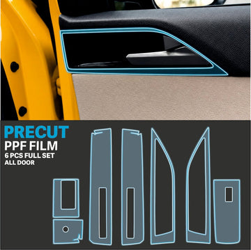 TATA Sierra Door Panel Interior Precut PPF Guard -SP_SIERRA_DOOR_PPF