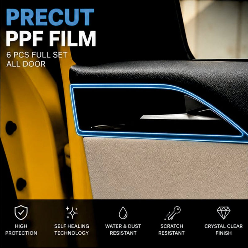 TATA Sierra Door Panel Interior Precut PPF Guard -SP_SIERRA_DOOR_PPF