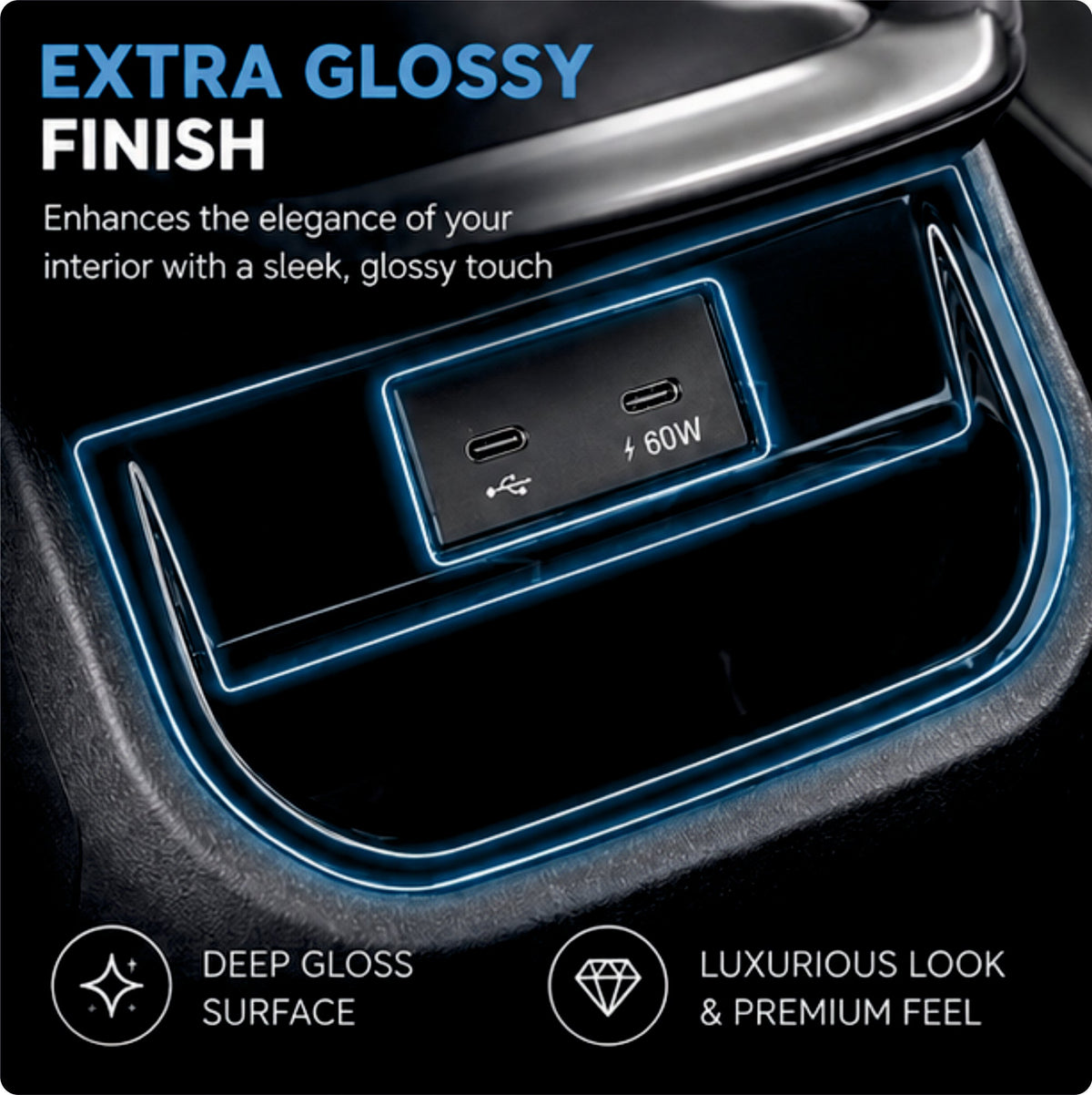 TATA Sierra Front and Rear AC Vent Interior Precut PPF Guard -SIERRA_DUAL_AC_PPF
