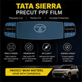 TATA Sierra Steering Interior Precut PPF Guard -SP_SIERRA_STR_PPF