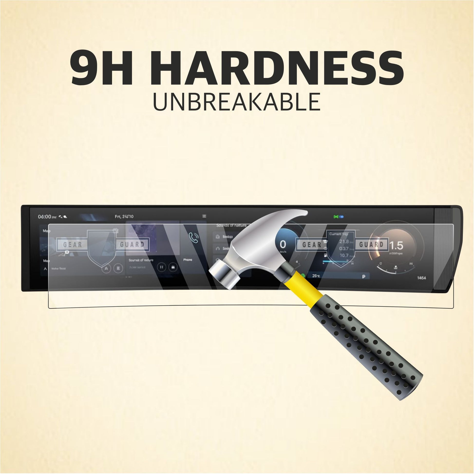 Tata Sierra Touch Screen Guard [2026] - CFC_SIERRA_2026