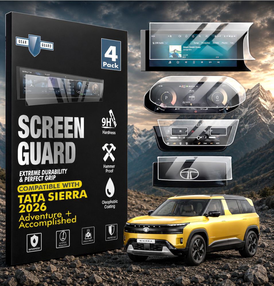 Tata Sierra Touch Screen Guard Bundle [2026] - L12C_SIERRA_BUNDLE