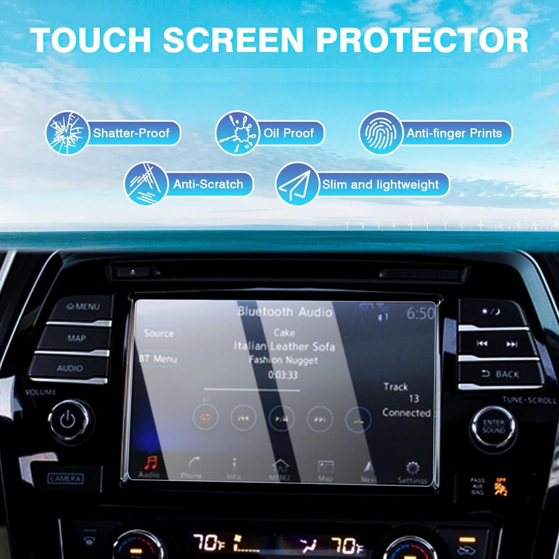 TATA Tigor Screen Guard Bundle [2025] - TIGOR_10INFO_4MID_STEE