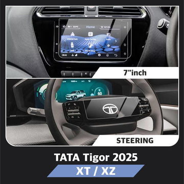 TATA Tigor Screen Guard Bundle [2025] - TIGOR_7INCH_STEER