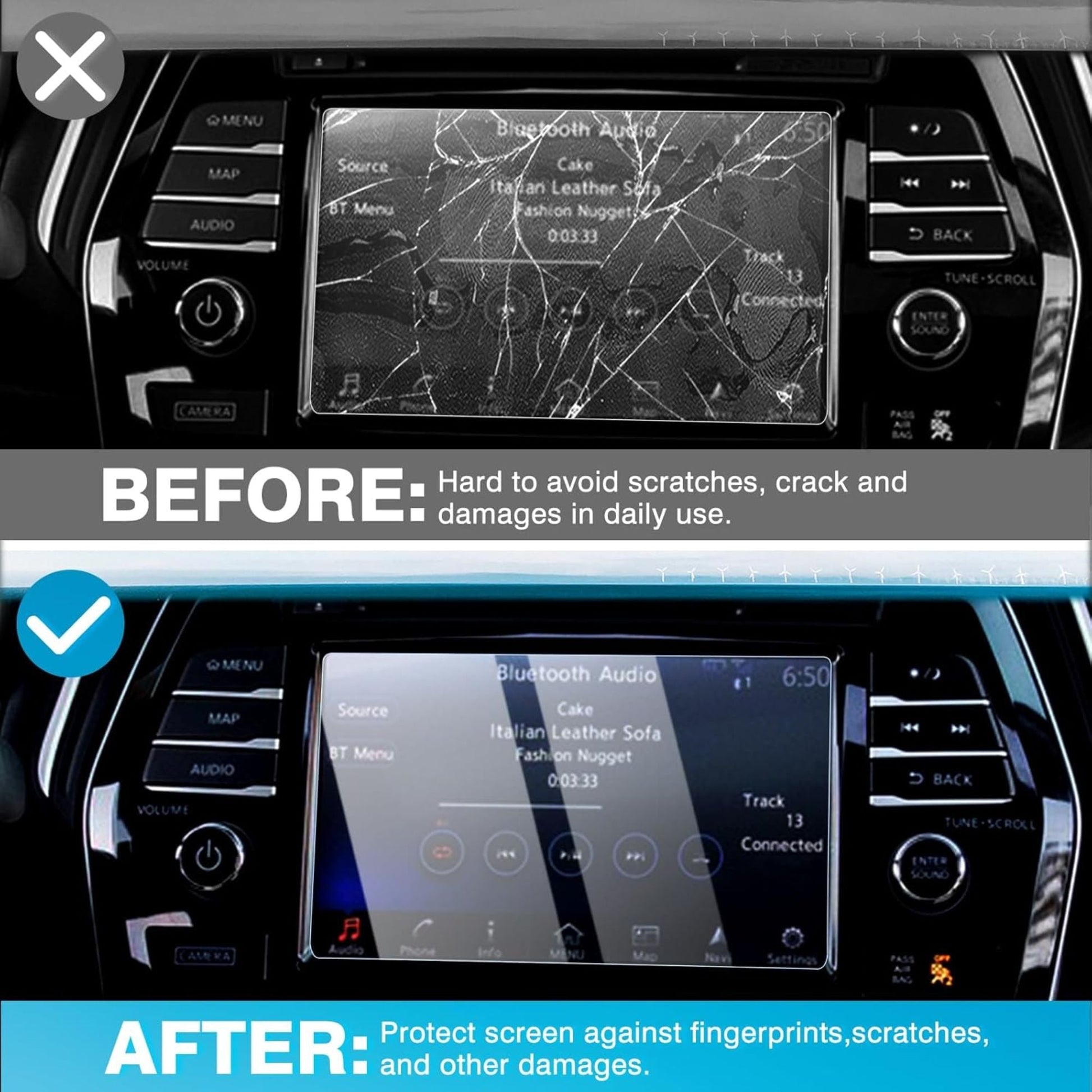 TATA Tigor Screen Guard Bundle [2025] - TIGOR_10INFO_4MID_STEE