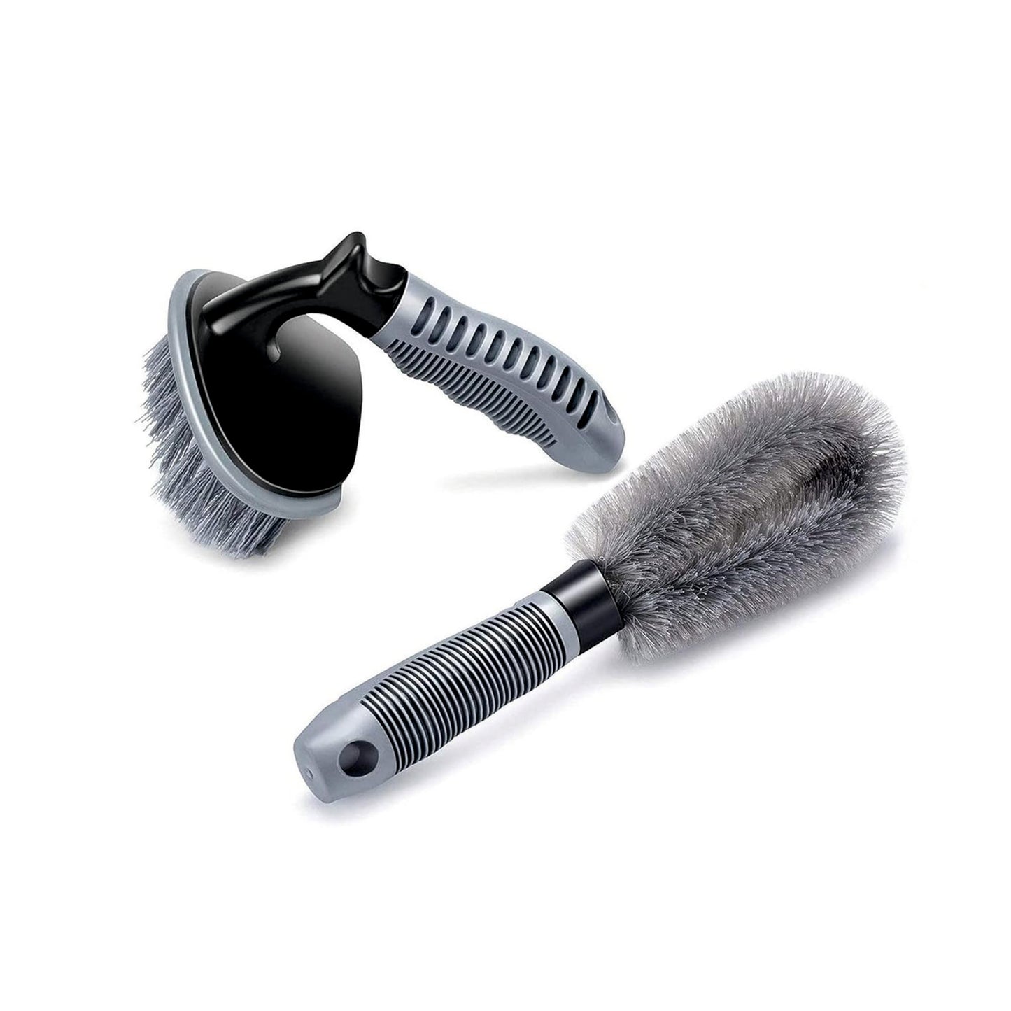 [2 PCS] Car Wheel & Rim Cleaning Brush Kit