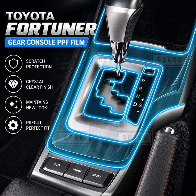 Toyota Fortuner Interior Precut PPF Full KIT -SP_FORTUNER_PPF_KIT