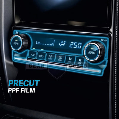 Toyota Fortuner Legender Interior AC Panel Precut PPF Film -SP_LEGENDER_PPF_KIT