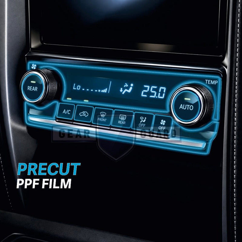 Toyota Fortuner Legender Interior AC Panel Precut PPF Film -SP_LEGENDER_PPF_KIT