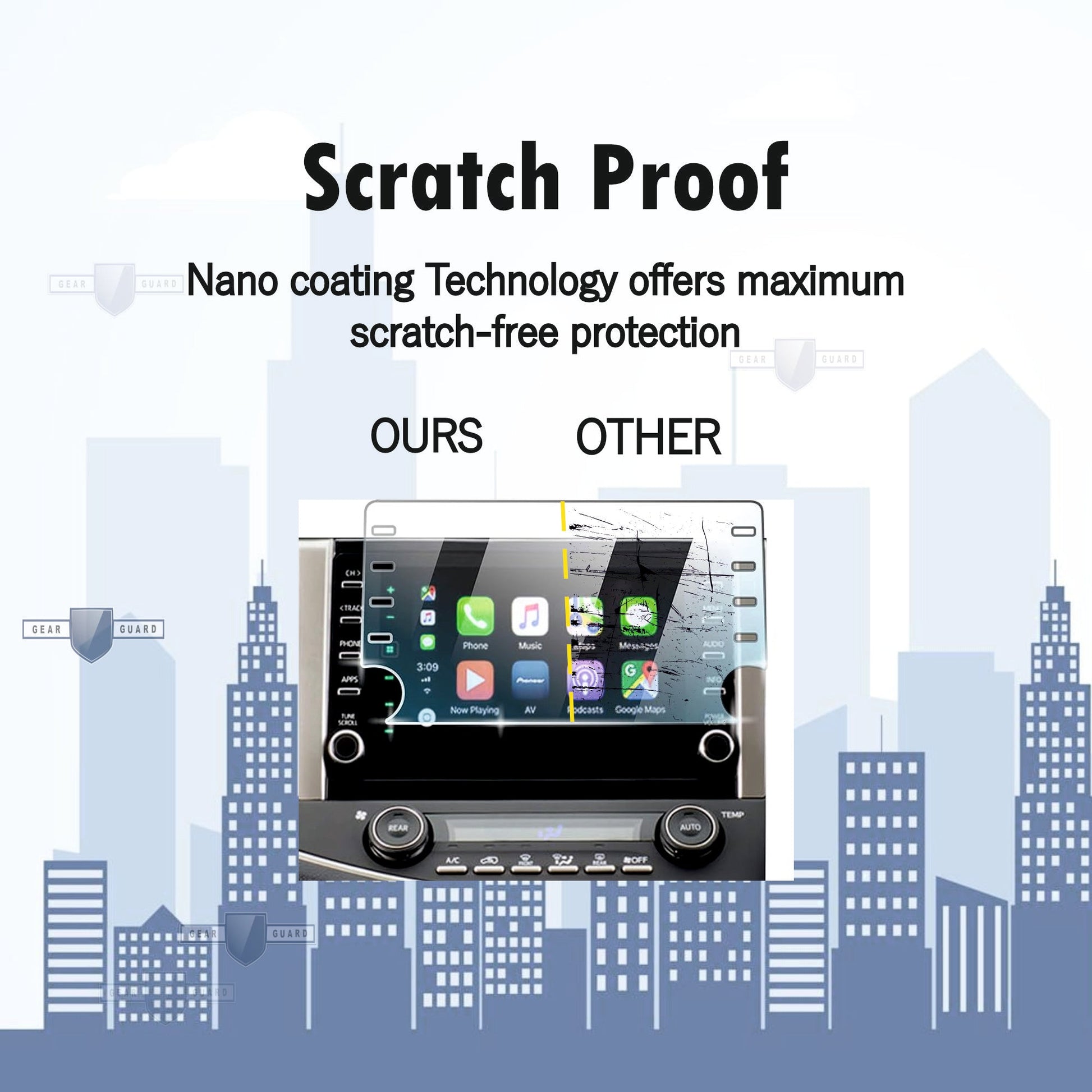 Toyota Fortuner Legender Touch Screen Guard [2021 - 2025] - M8C_LEGENDER