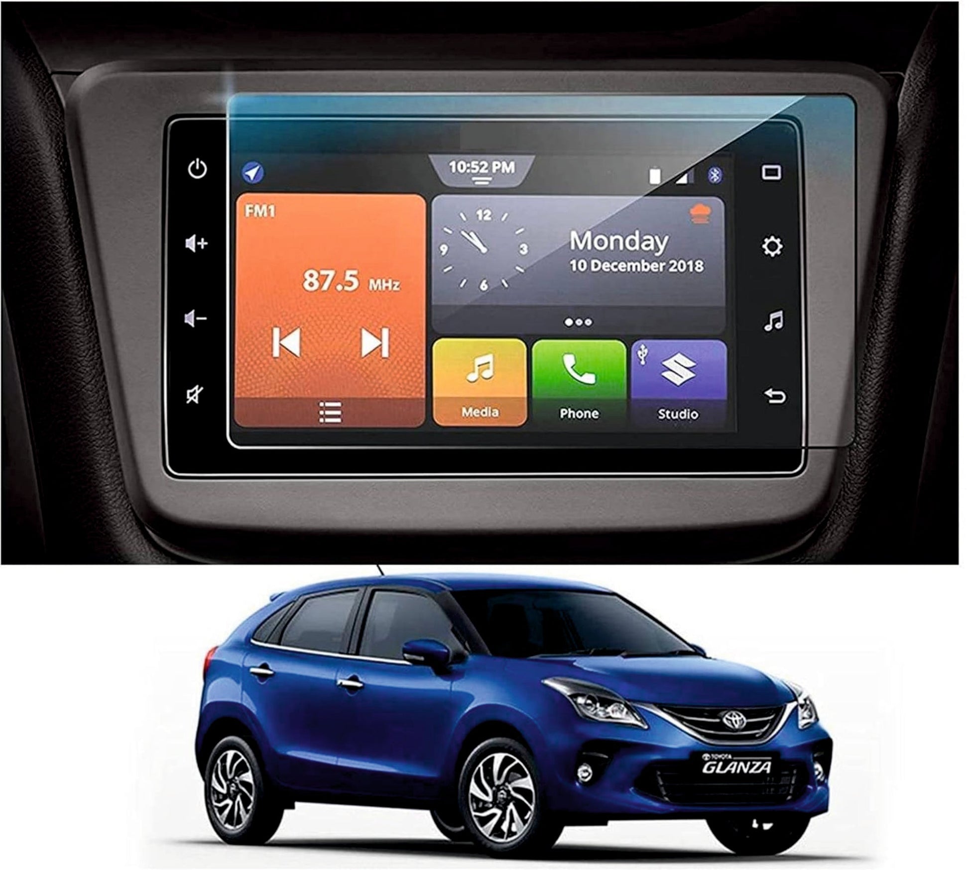 Toyota Glanza Touch Screen Guard [2019 - 2022] - S7C_GLANZA